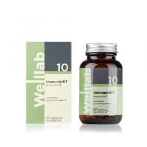 БАД для иммунитета Welllab ImmunoHIT ACTIVE, 60 капсул